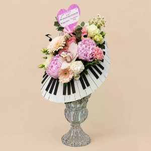 Эффектный каркасный букет "Нежная мелодия" — фото 3