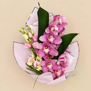Монобукет из орхидеи — фото 4
