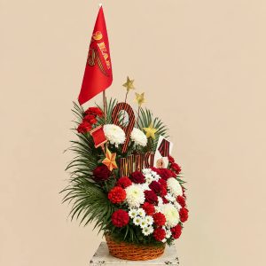 Торжественная корзина к Празднованию Дня Победы — фото 3